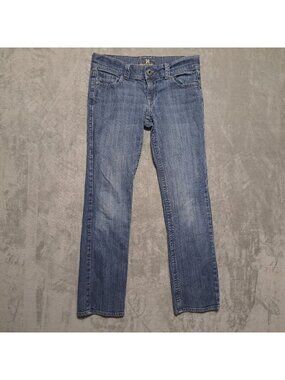 NY&Co Size 4 Denim Jeans Low Rise Straight Casual Classic Style